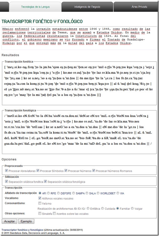spanish-text2phonetic-alphabet-daedalus