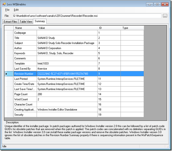 How to peek inside your MSI files with LessMSI | Thomas' Work Space