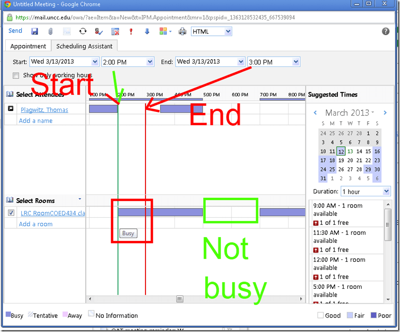 scheduling-assistant busy