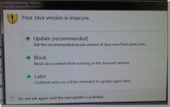 JAVA warning dialogues to bypass during NanoGong activities | Thomas ...