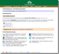 survey accepting responses